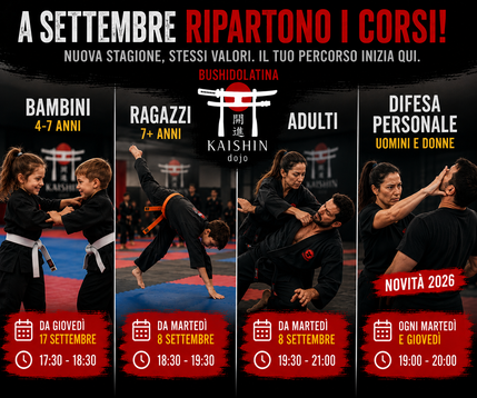 Corsi di arti marziali, Ju-Jitsu e difesa personale a Latina - Bushido Latina